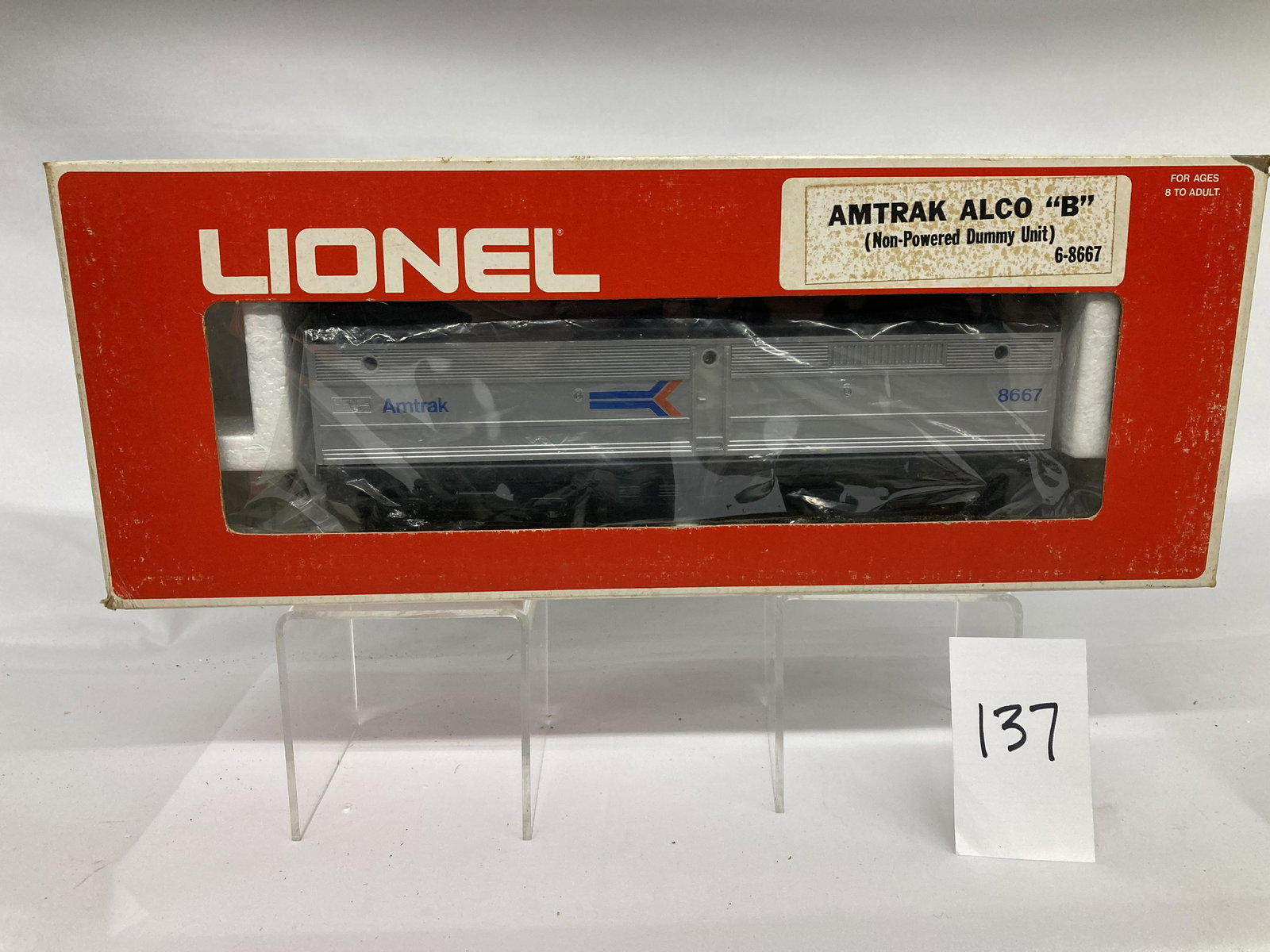 Lionel 8667 Amtrak Alco Dummy "B" Unit Diesel Locomotive w/ OB (1 of 2)