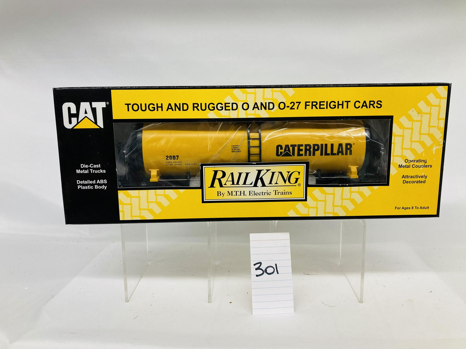 MTH 30-73224 Caterpillar Modern Tank Car w/ OB (1 of 2)