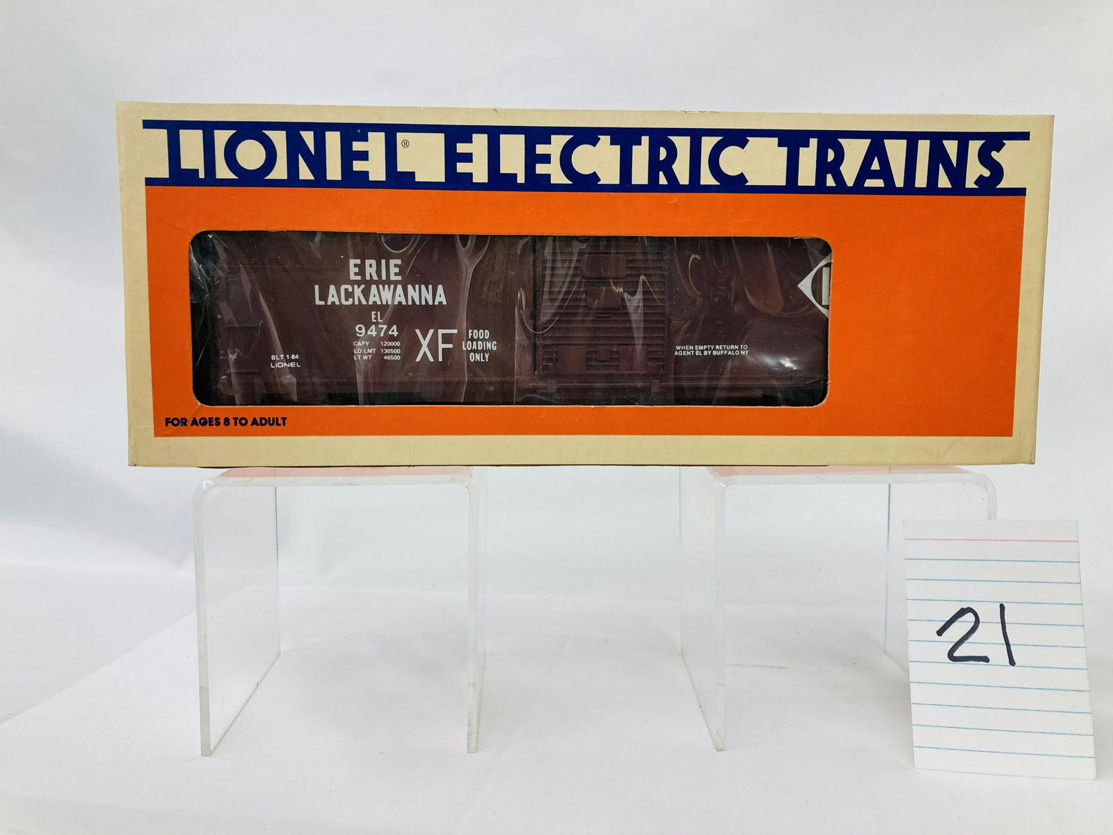 Lionel 9474 Erie Lackawanna Boxcar w/ OB (1 of 2)