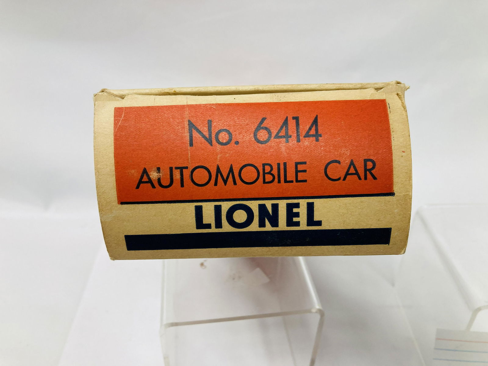 Lionel Postwar 6414 Automobile Car Empty Original Box (1 of 6)