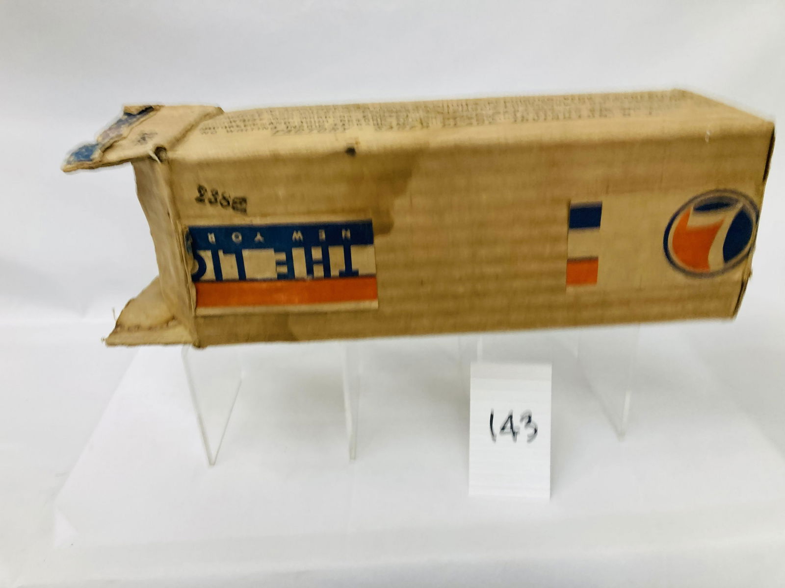 Lionel Prewar 238E Torpedo Steam Locomotive Original Box (1 of 6)