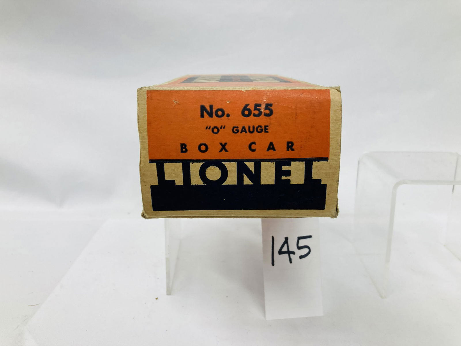 Lionel Prewar 655 "O" Gauge Boxcar Empty Original Box (1 of 6)