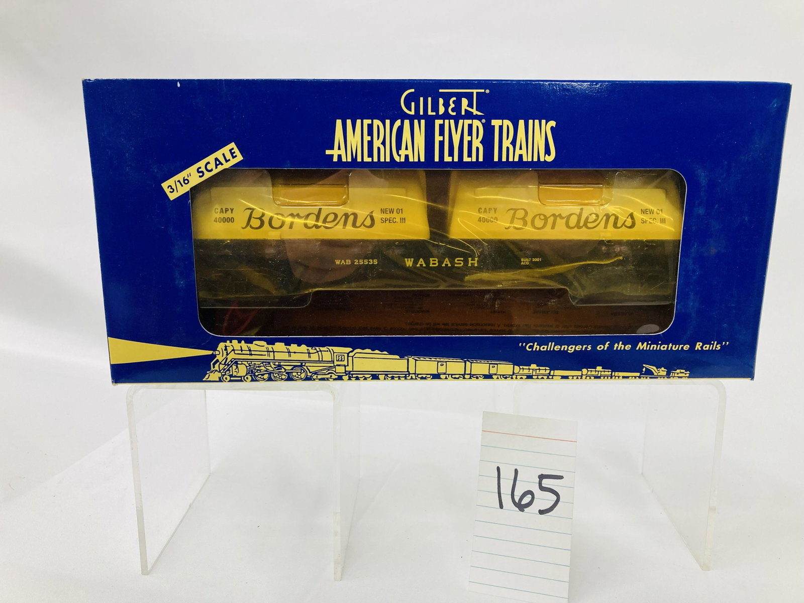 American Flyer LTI 48524 Bordens Flatcar w/ OB: American Flyer LTI 48524 Bordens Flatcar w/ OB, C10