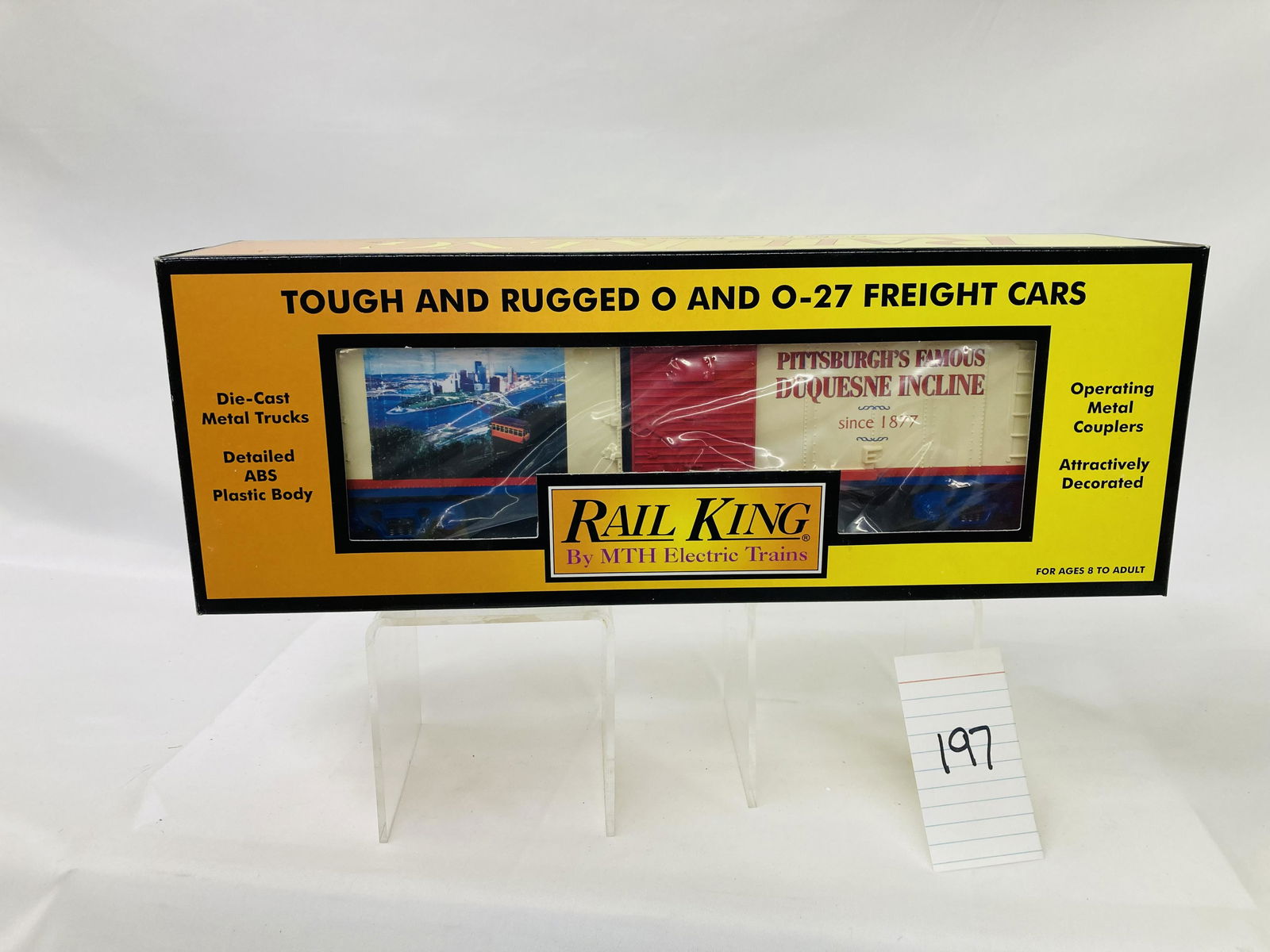 MTH 30-74190 Duquesne Incline Box Car w/OB (1 of 2)