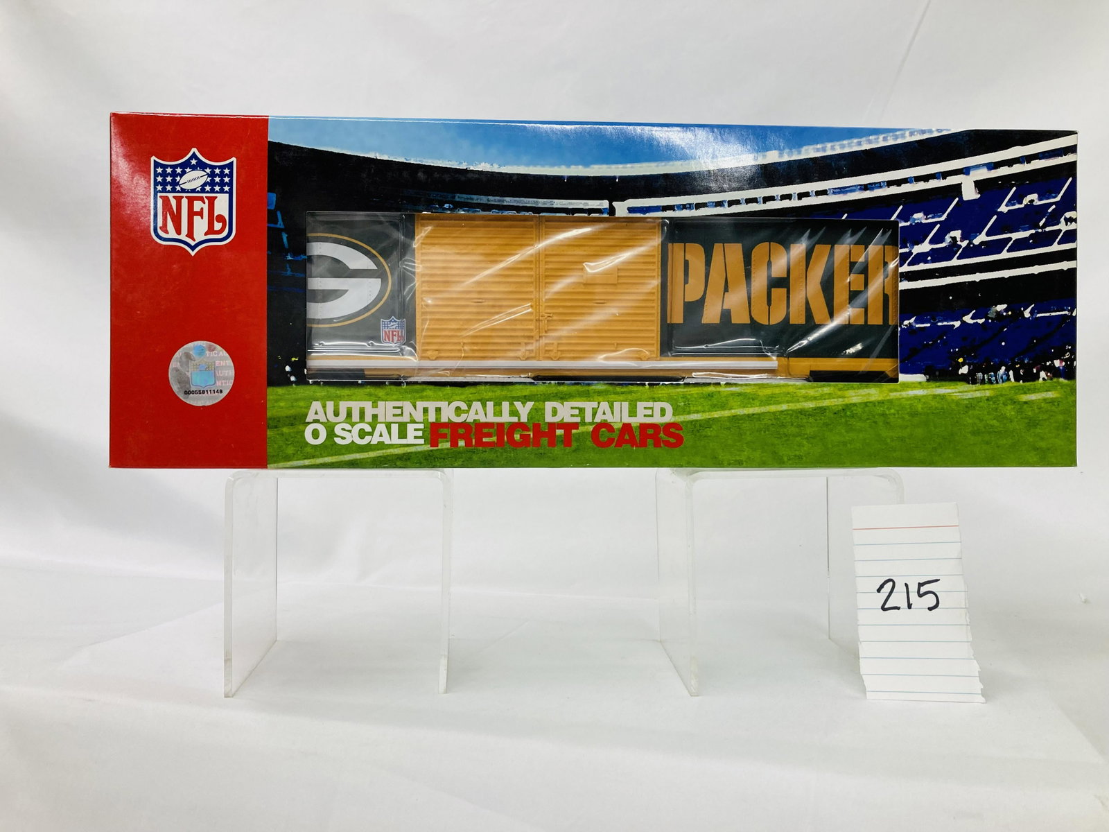 MTH 20-93264 NFL - Green Bay Packers Double Door 50' Boxcar w/ OB: MTH 20-93264 NFL - Green Bay Packers Double Door 50' Boxcar w/ OB, C10