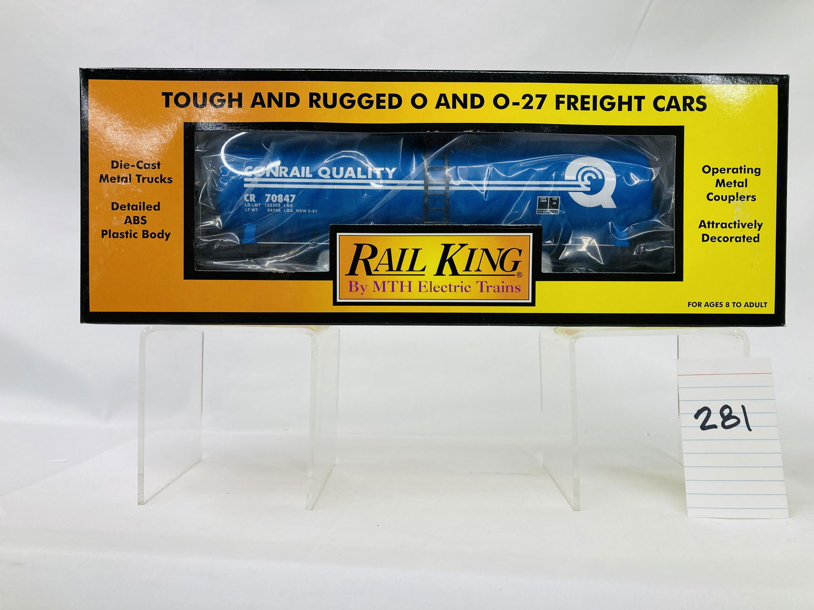 MTH 30-73227 Conrail Modern Tank Car w/ OB (1 of 2)