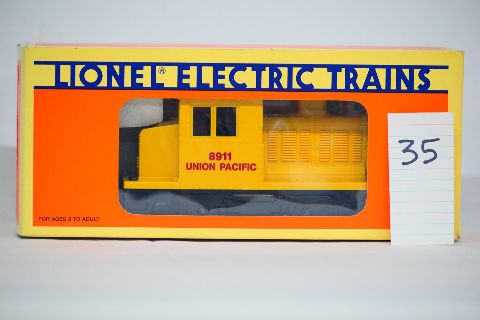 Lionel 18911 Union Pacific Industrial Switcher Loco w/ OB: Lionel 18911 Union Pacific Industrial Switcher Loco w/ OB