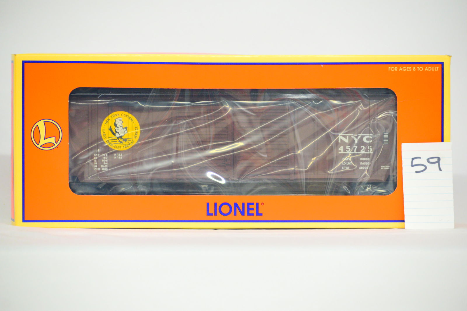 Lionel - No. 6-17263  - New York Central Double-Door Boxcar (w/ OB) (1 of 2)