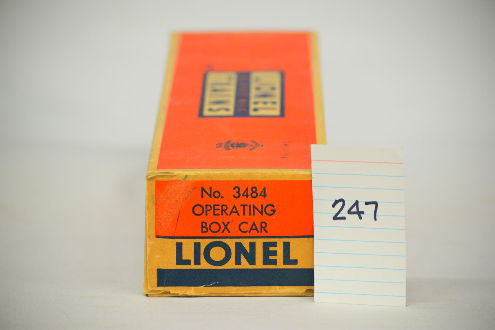 Lionel - No. 3484  -  Pennsylvania Operating Box Car  (Empty Box Only) (1 of 4)