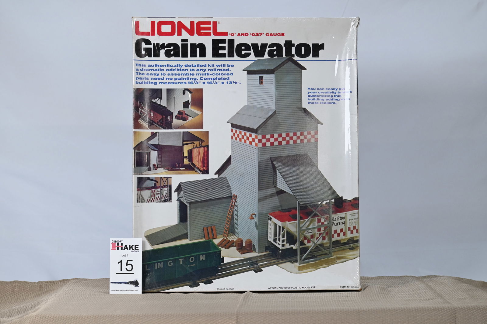 Lionel (MPC) - 2796: (O Gauge) - Grain Elevator Kit w/OB (1 of 2)