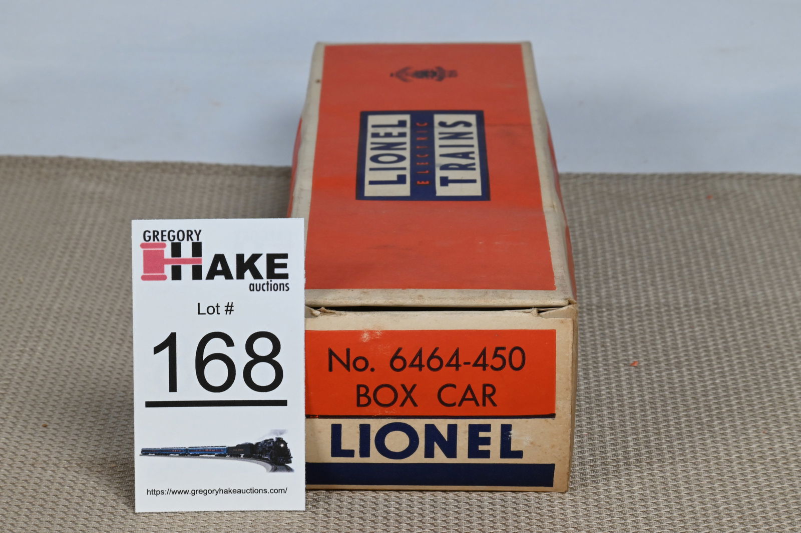 Lionel Postwar 1950's 6464-450 Great Northern Boxcar Empty Original Box (1 of 4)