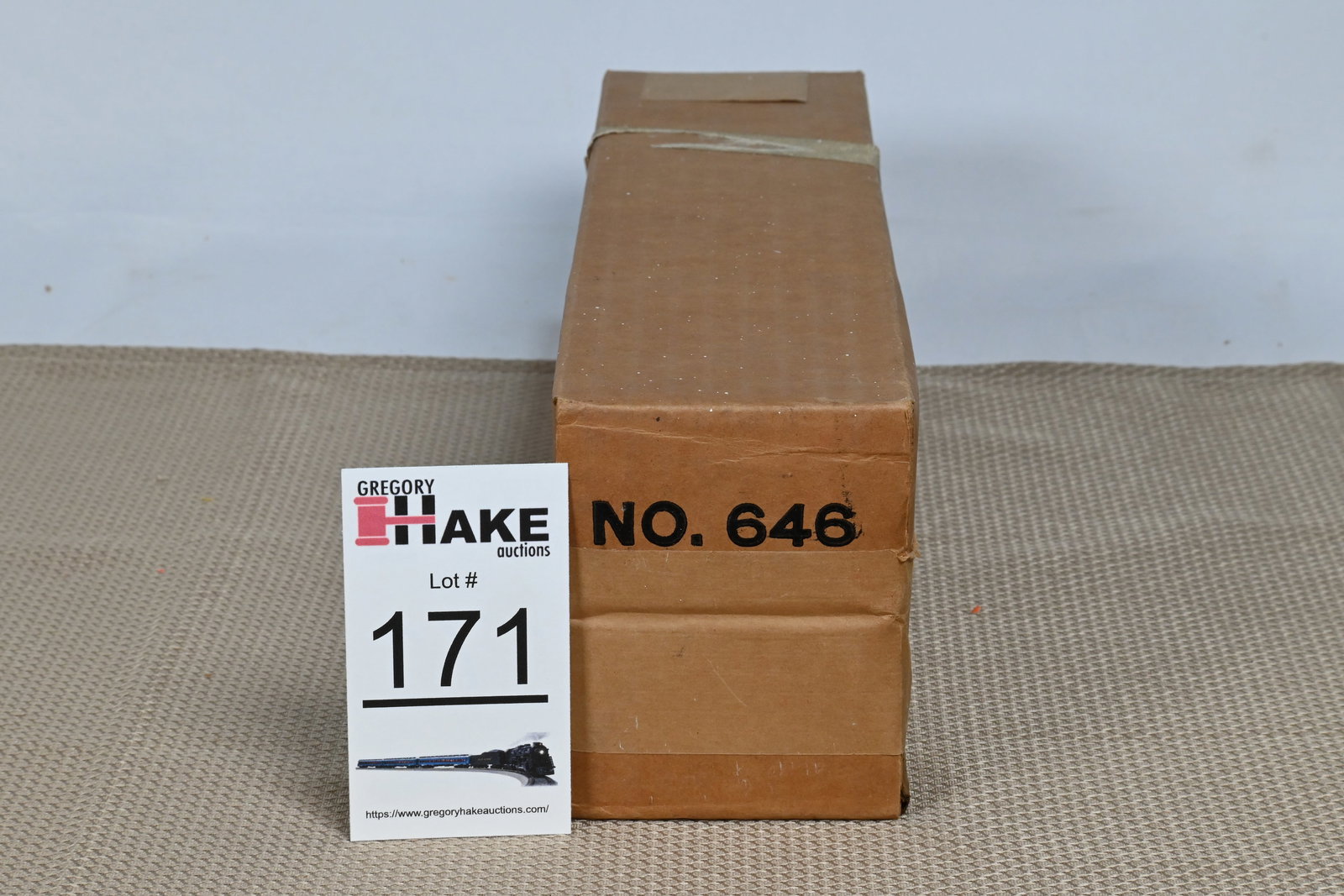 Lionel Postwar 646 Steam Locoomotive Empty Original Box (1 of 4)