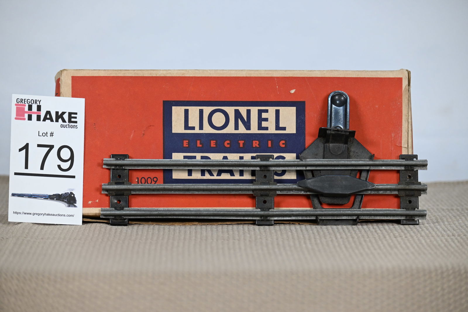 Very Tough Lionel 1009 Uncoupling Track Set in Original Box (1 of 6)