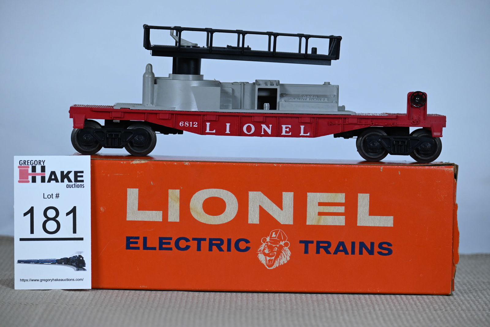 Lionel Postwar 6812 Track Maintenance Car, C8 (1 of 4)