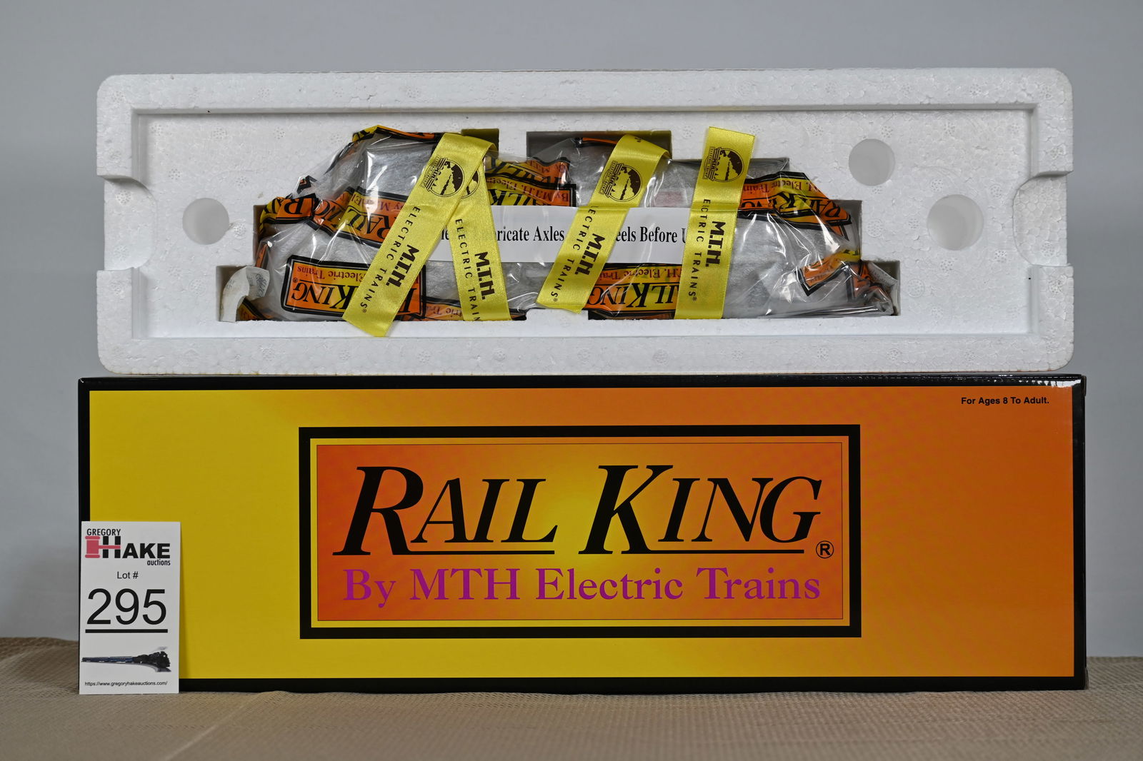 MTH (RailKing) - 30-2259-3: (O Gauge) AK Steel - SW-1500 Switcher Diesel Engine (Non-Powered)  w/OB (1 of 4)