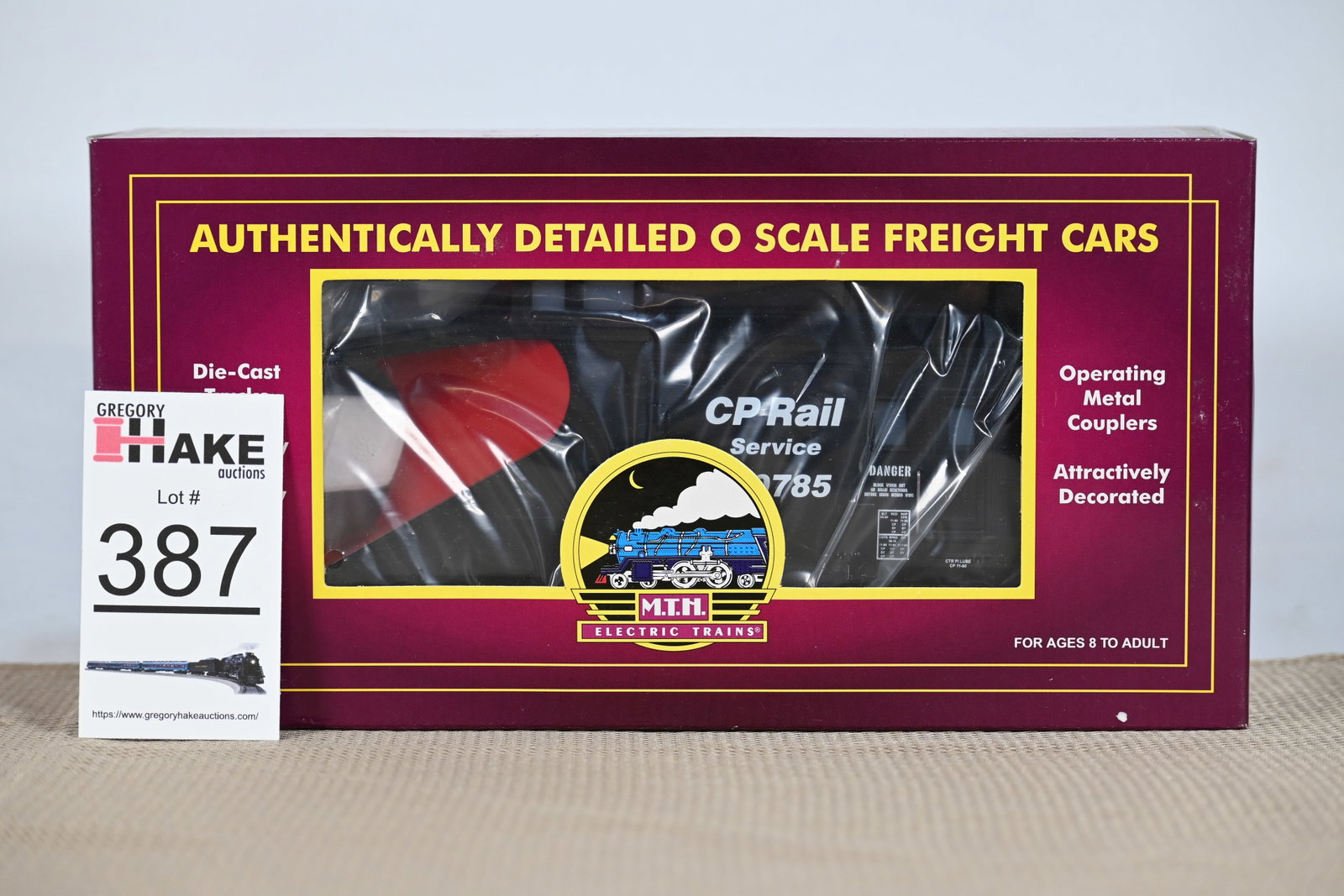 MTH 20-98269 CP Rail Snow Plow w/ OB: MTH 20-98269 CP Rail Snow Plow w/ OB - C10