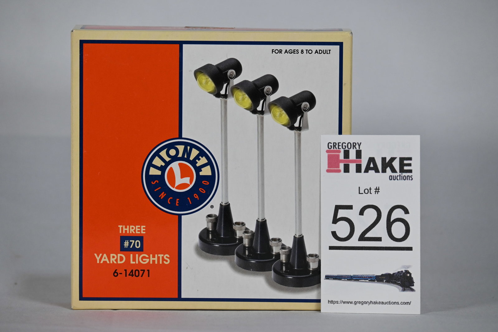 Lionel (LTI) - 6-14071: Yard Lights, 3-pack: Lionel (LTI) - 6-14071: - Yard Lights, 3-pack, w/OB / Condition: C10