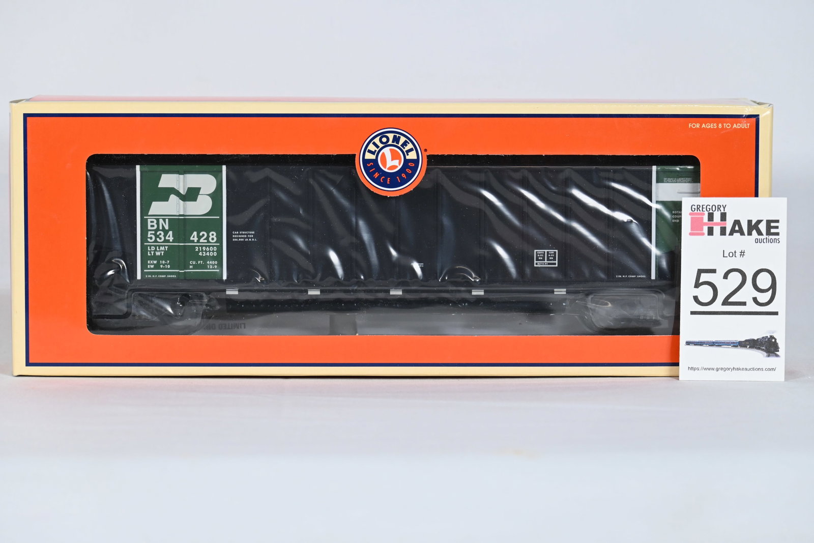 Lionel (LTI) - 6-17428: BN - Rotary Bathtub Gondola add-on unit: Lionel (LTI) - 6-17428: BN - Rotary Bathtub Gondola add-on unit, w/OB / Condition: C10