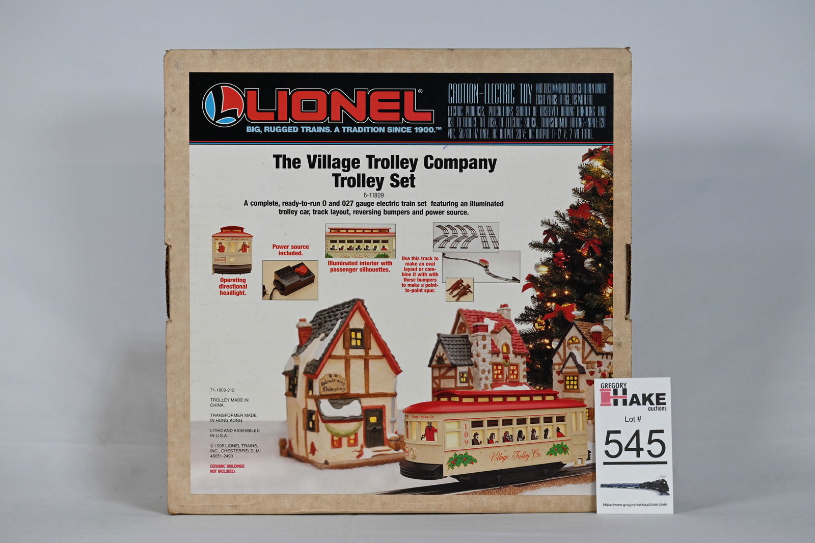 Lionel (LTI) - 6-11809: Village Trolley Set (1 of 4)