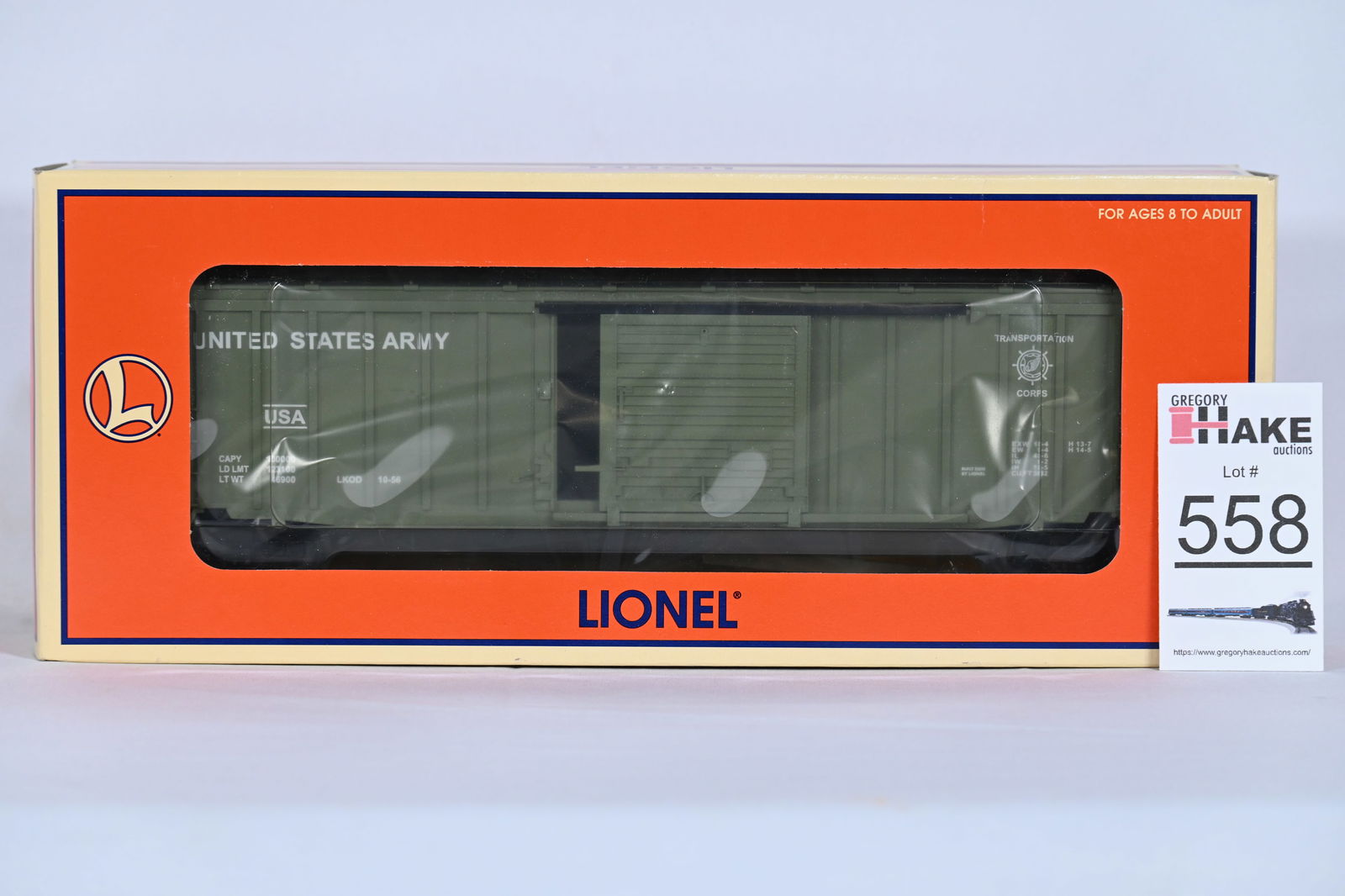 Lionel (LTI) - 6-17265: U.S. Army - Box Car (1 of 2)