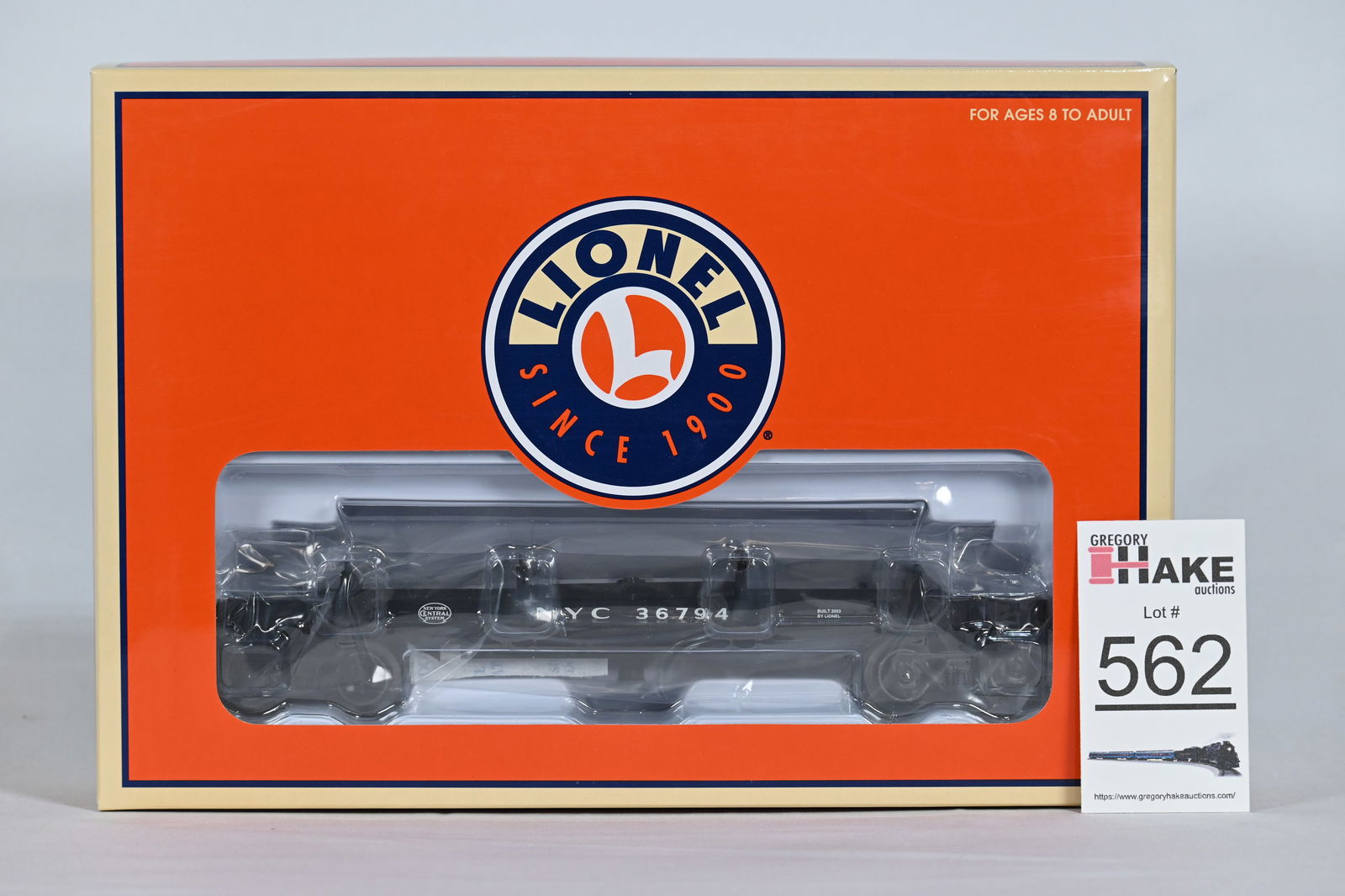 Lionel (LTI) - 6-36794: NYC - Log Dump Car (1 of 2)