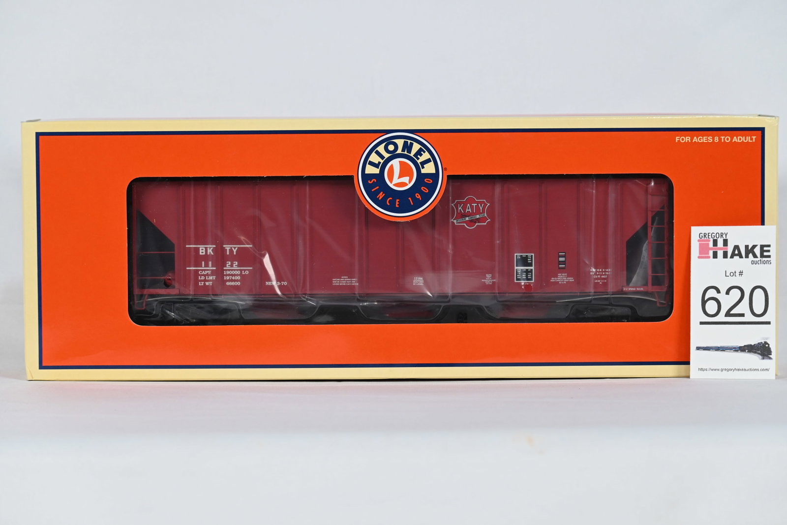 Lionel (LTI) - 6-17194: MKT - PS-2CD 4427 Hopper, Car No. 1122: Lionel (LTI) - 6-17194: MKT - PS-2CD 4427 Hopper, Car No. 1122, w/OB / Condition: C10