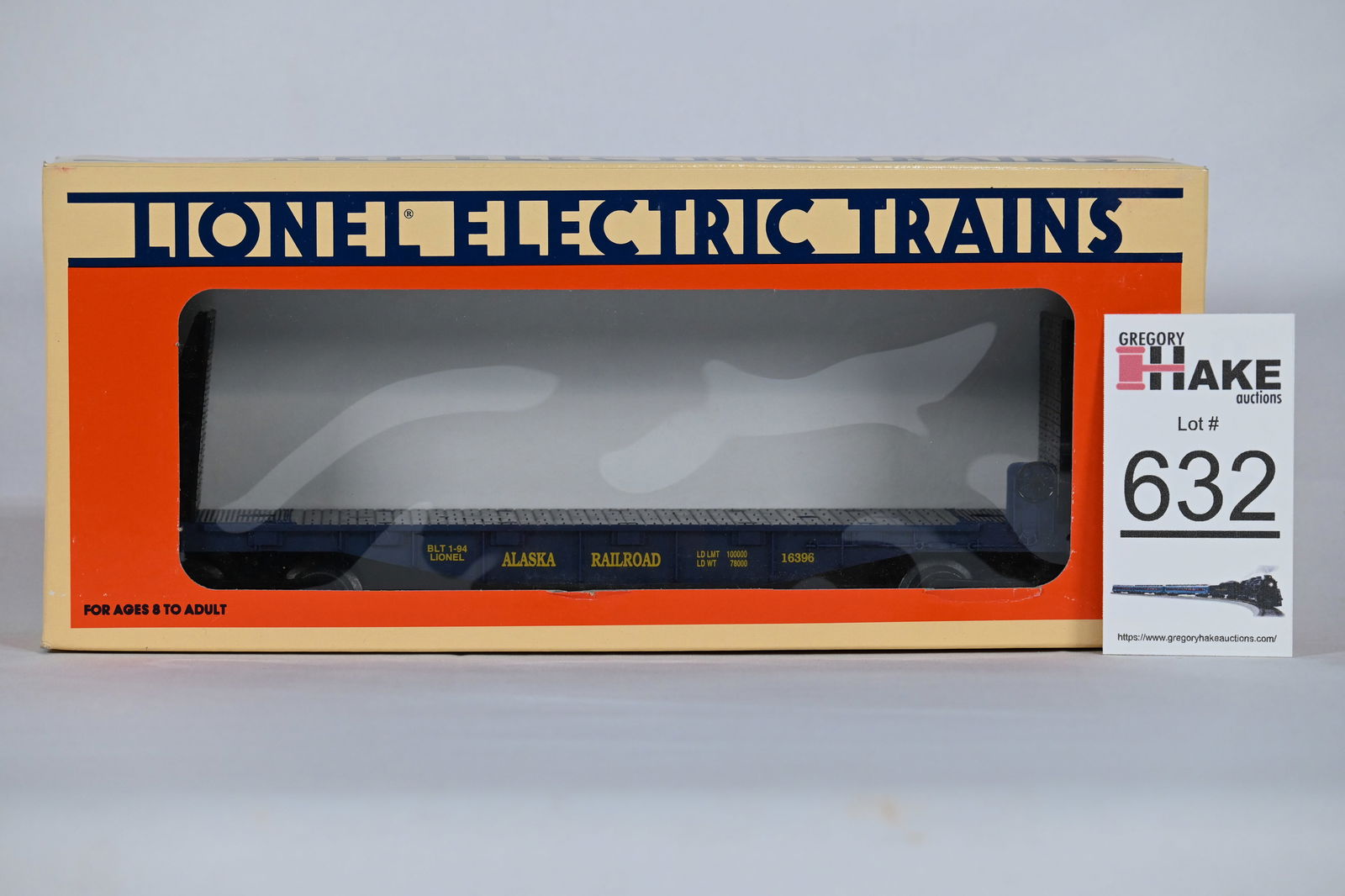 Lionel (LTI) - 6-16396: Alaska - Bulkhead Flat Car (1 of 2)