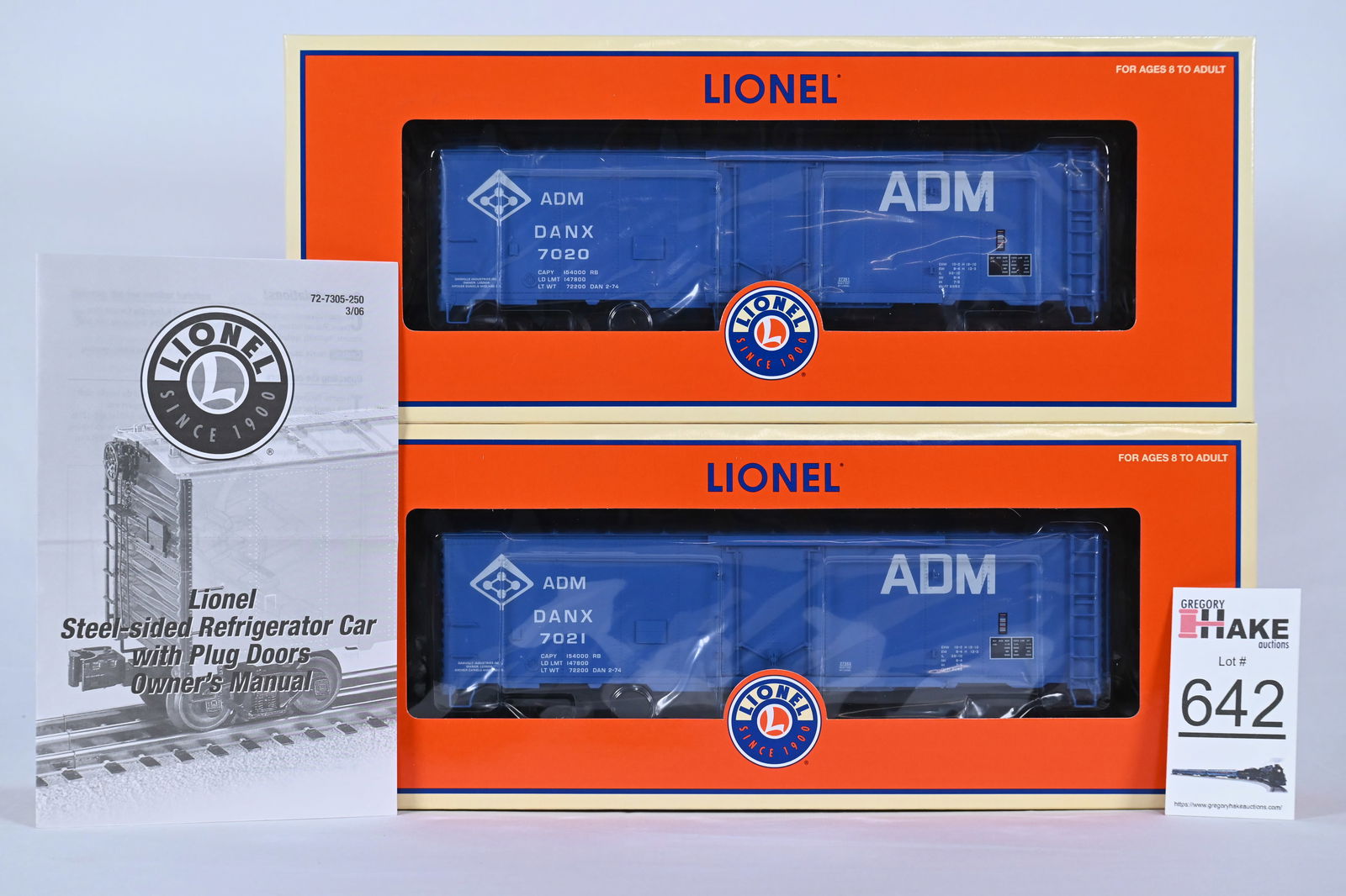 Lionel (LTI) - 6-21940: AMD - Steel-sided Reefer, 2-pack (1 of 3)