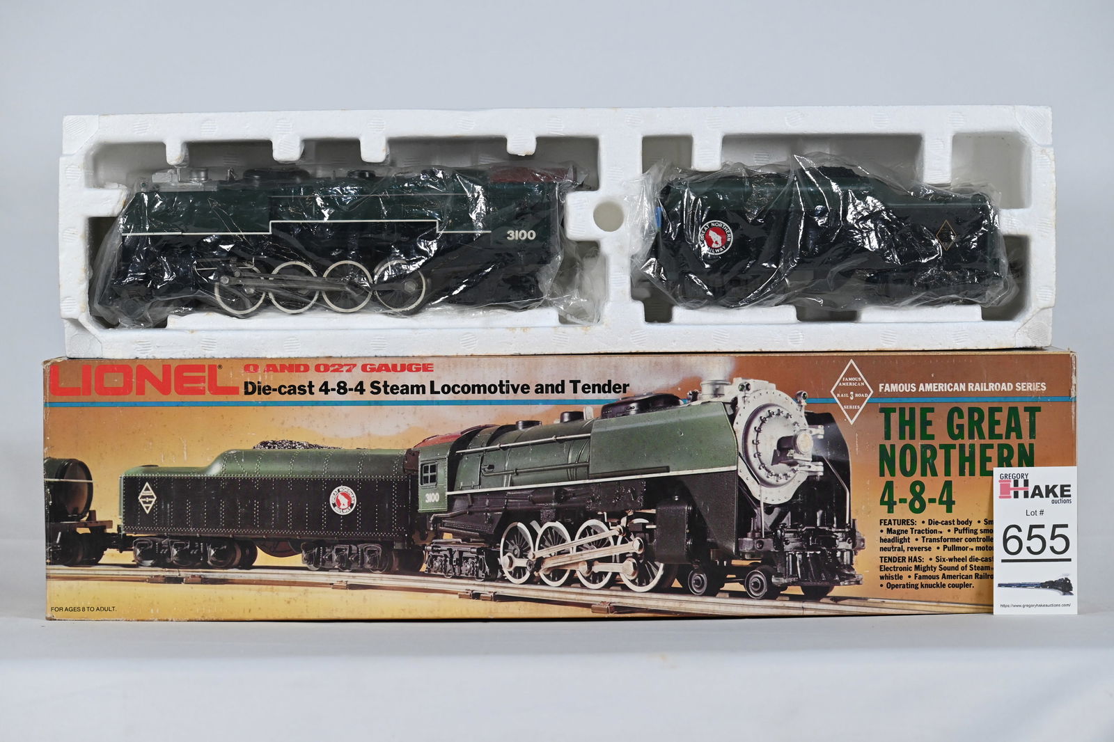 Lionel (MPC) - 6-3100: Great Northern - 4-8-4 (FARR 3): Lionel (MPC) - 6-3100: Great Northern - 4-8-4 (FARR 3), w/OB / Condition: C8