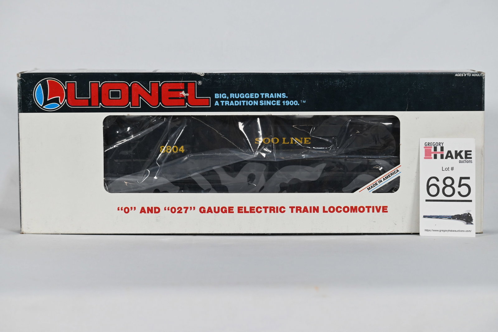 Lionel (LTI) - 6-18804: Soo Lines - RS3 Diesel Engine, Engine No. 8804: Lionel (LTI) - 6-18804: Soo Lines - RS3 Diesel Engine, Engine No. 8804, w/OB / Condition: C8