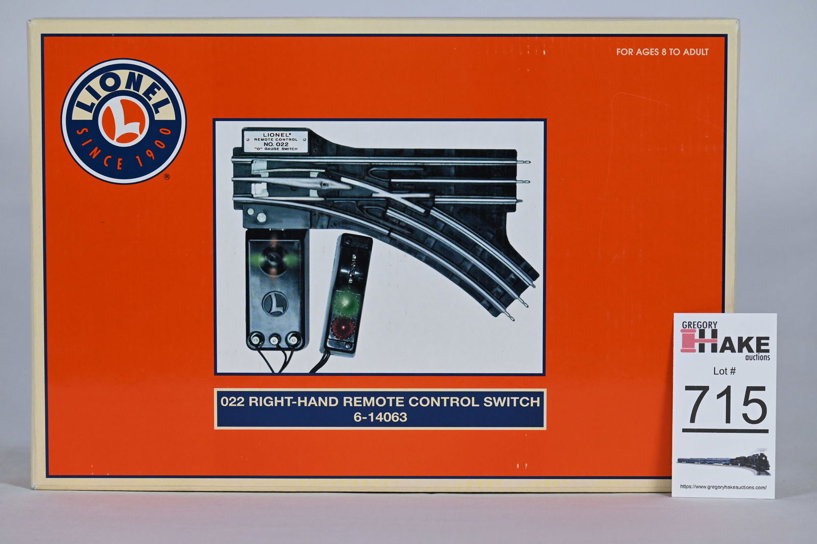 Lionel LTI 6-14063 022 Right Hand Remote Control Switch /w OB (1 of 2)