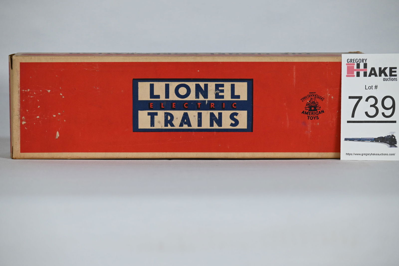 Lionel Postwar Early 6464-475 Boston & Maine Boxcar Empty Original Box (1 of 6)
