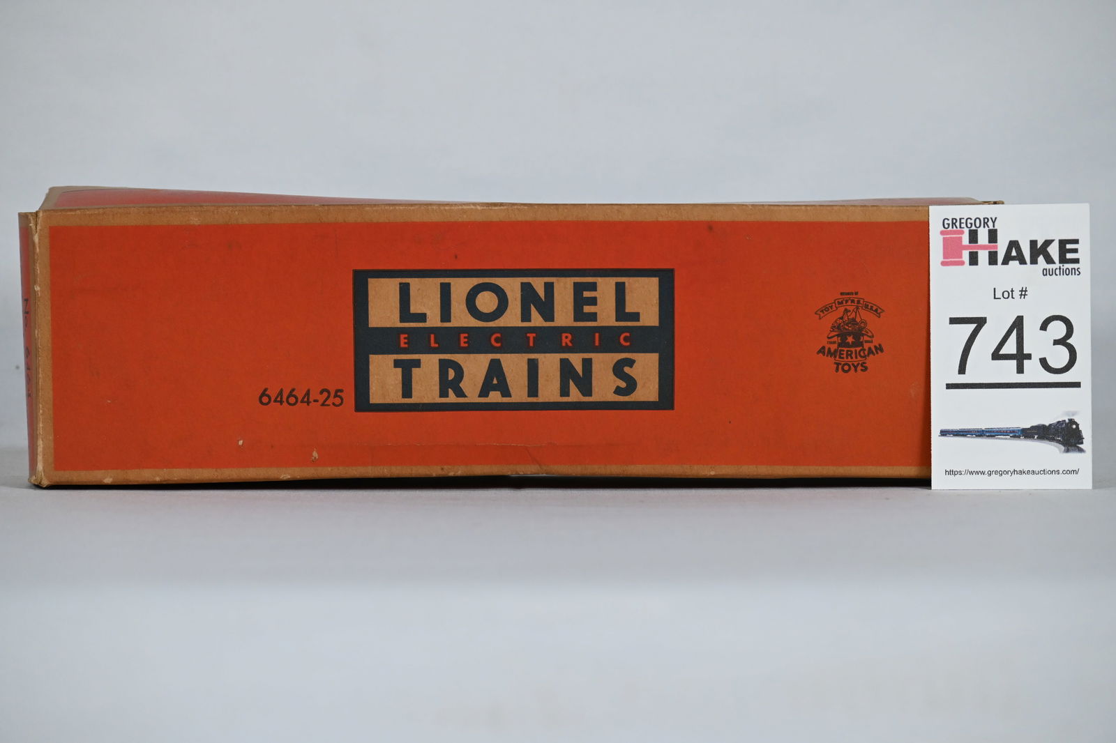 Lionel Postwar 6464-25 Great Northern Boxcar Empty Original Box (1 of 6)