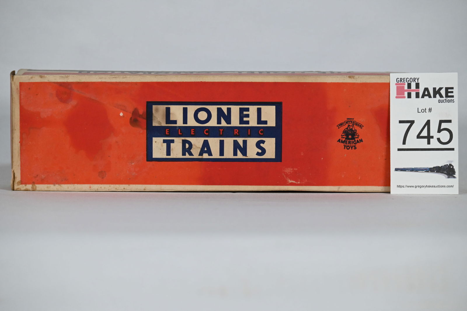 Lionel Postwar Early 6464-400 B&O Timesaver Boxcar Empty Original Box (1 of 6)