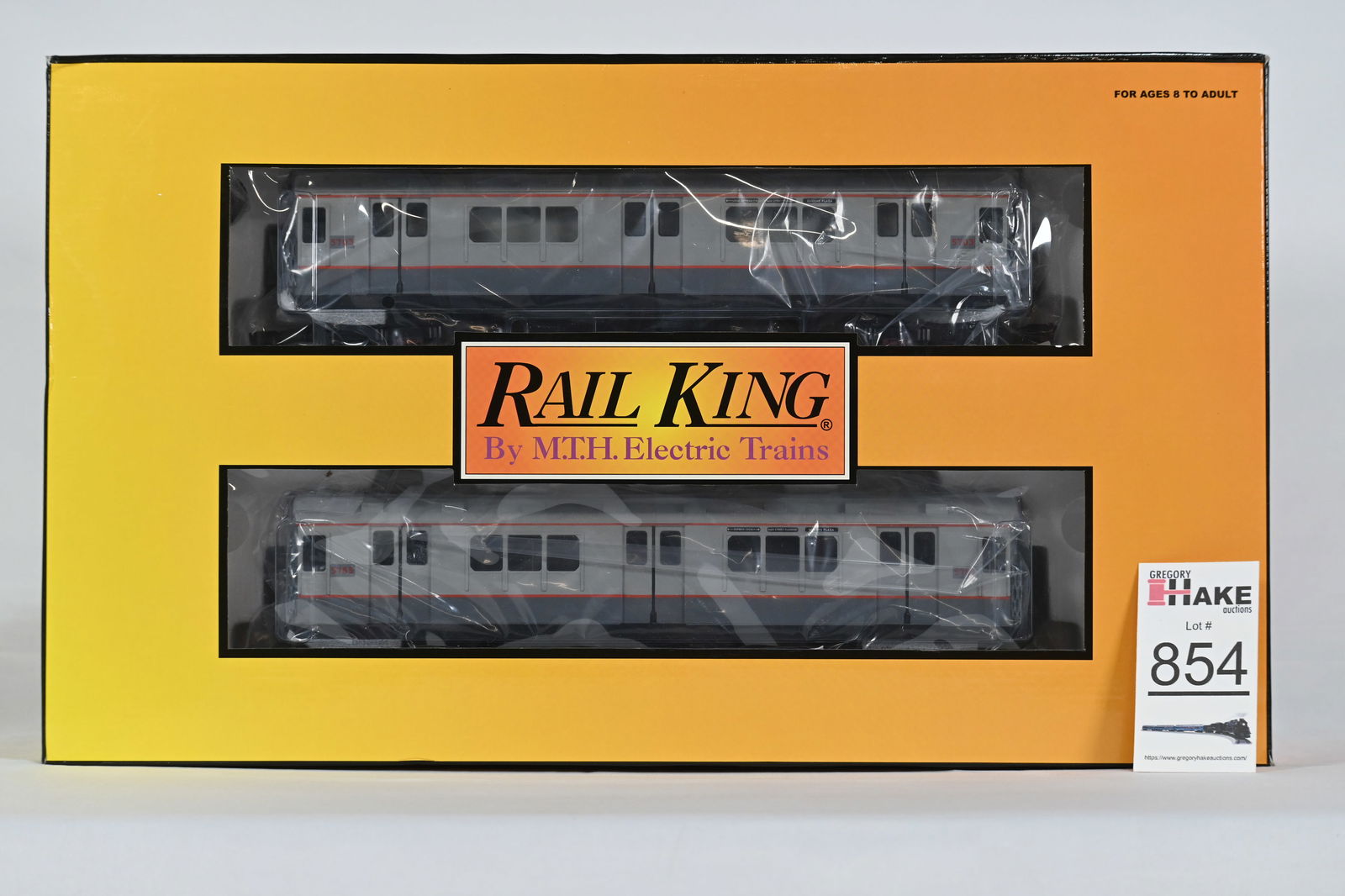 MTH (RailKing) - 30-2373-1: Metropolitan Transportation Authority - R-12 4-Car Subway Set (1 of 5)
