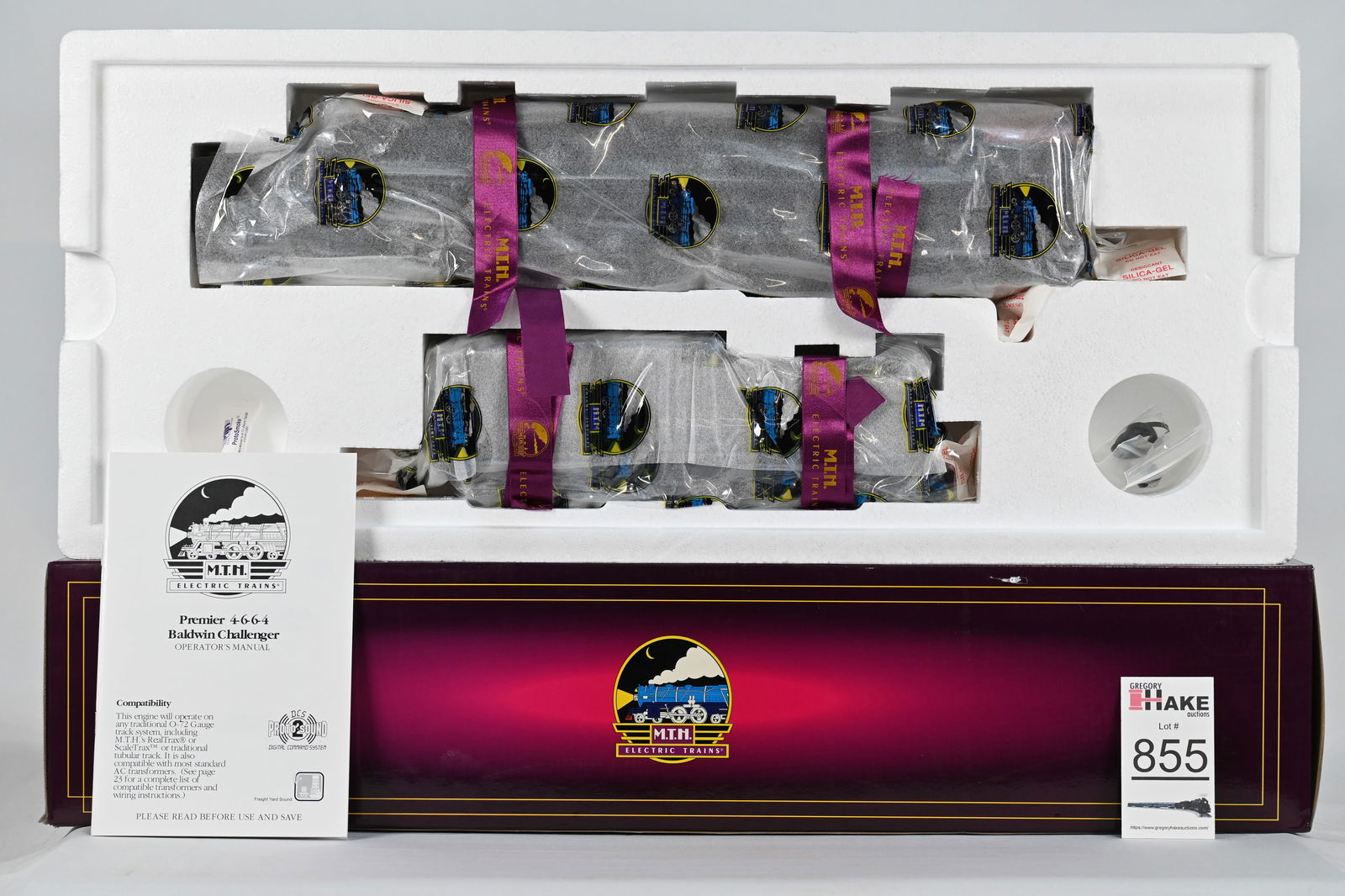 MTH (Premier) - 20-3241-1: Western Maryland - 4-6-6-4 M-2 Challenger Steam Engine w/Proto-Sound 2.0 (1 of 4)