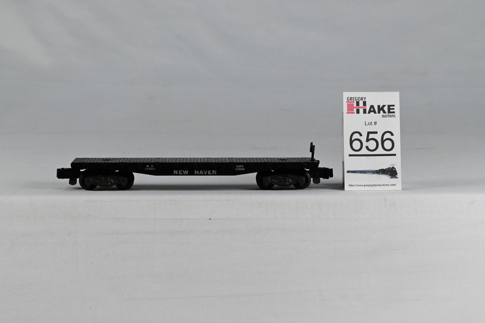 American Flyer S Gauge 24559 New Haven Flatcar from a Sears Set. (1 of 1)