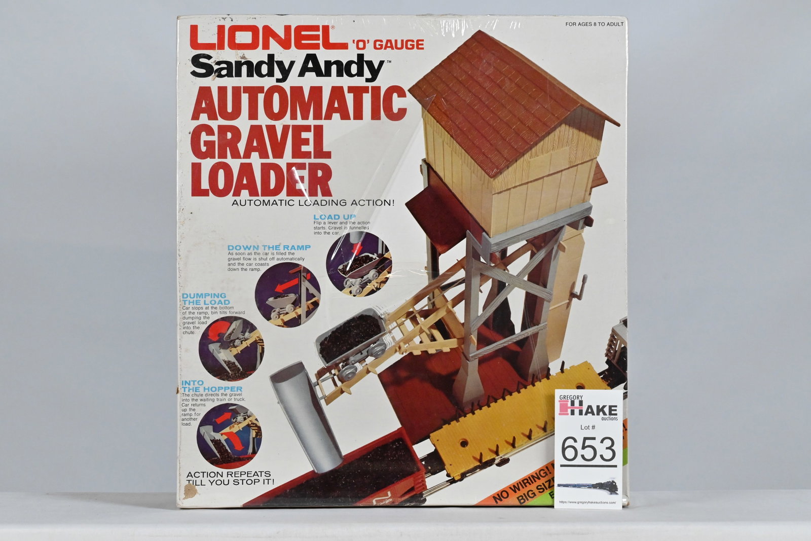 Lionel (MPC) - 6-2175: - Sandy Andy Gravel Loader Kit, w/OB: Lionel (MPC) - 6-2175: - Sandy Andy Gravel Loader Kit, w/OB - C10