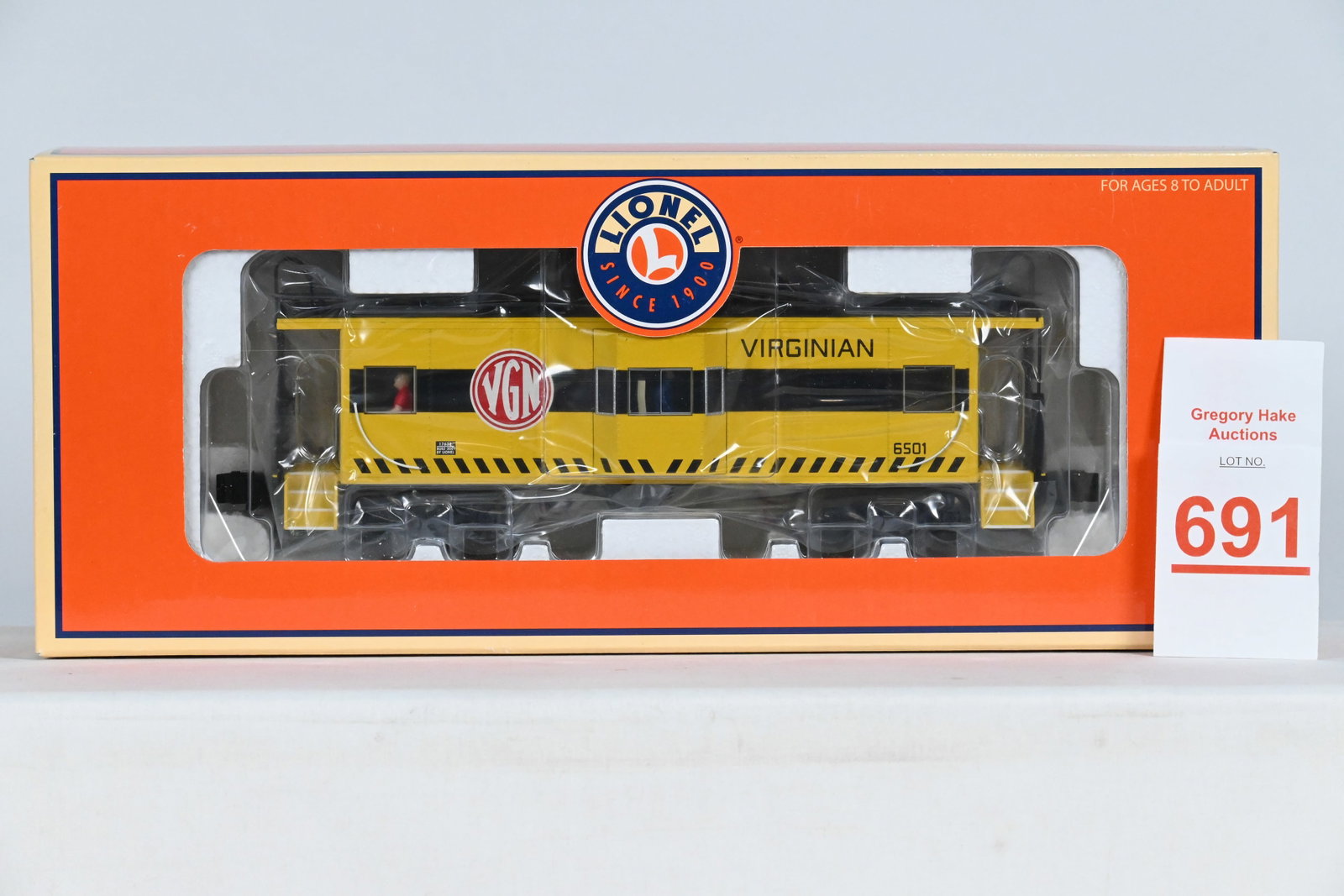 Lionel (LTI) - 6-17631: Virginian - Extended Vision Caboose, w/OB: Lionel (LTI) - 6-17631: Virginian - Extended Vision Caboose, w/OB - C10