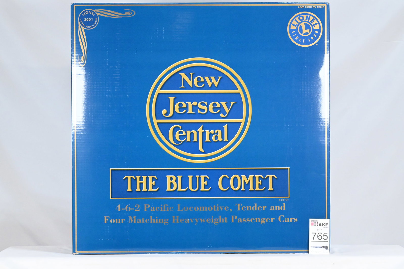 Lionel (LTI) - 6-21787: Blue Comet - Steam Engine Passenger Set, w/OB (1 of 7)