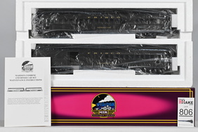 Mth (premier) 20 4147: Frisco/will Rogers 2 Car 70' Madison Comb/diner Passenger Set, W/ob