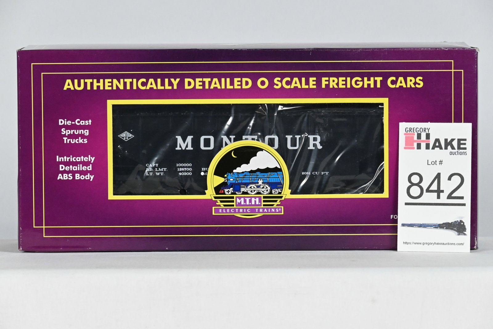 MTH (Premier) - 20-97488: Montour - 2-Bay Offset Hopper Car, w/OB: MTH (Premier) - 20-97488: Montour - 2-Bay Offset Hopper Car, w/OB - C10