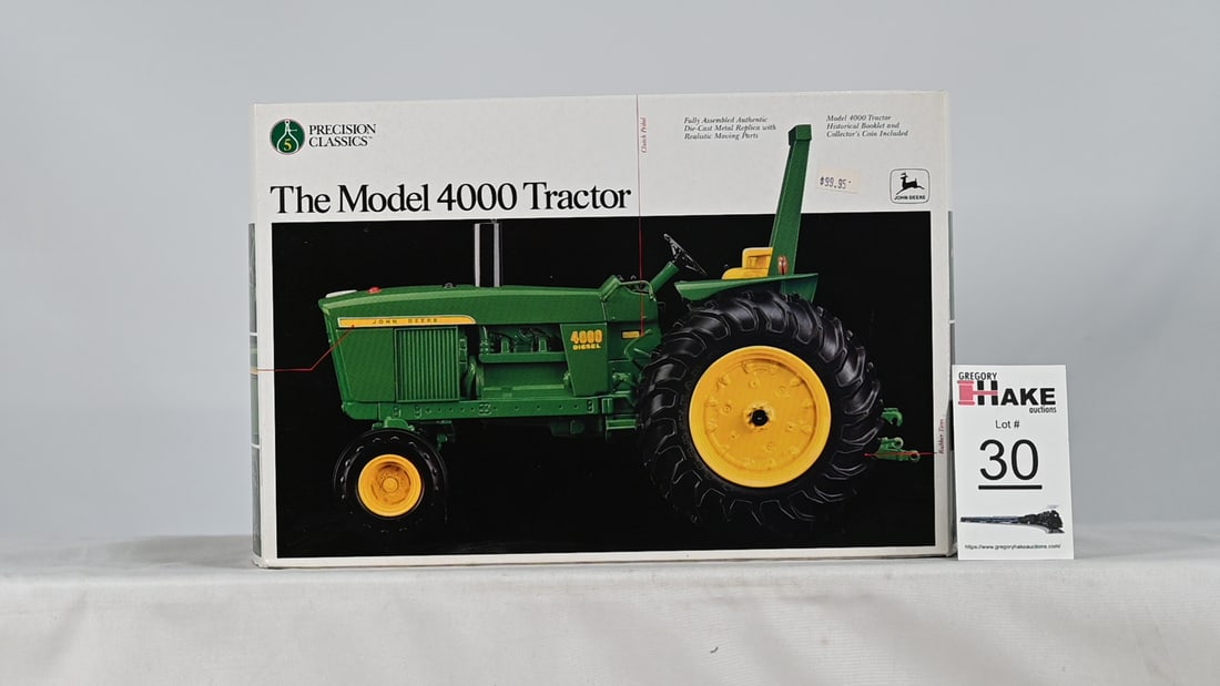 ERTL Precision Classics #5684 John Deere Model 4000 Tractor w/ OB (1 of 3)