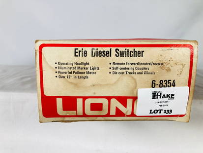 Lionel MPC 6-8354 Erie Diesel Switcher w/ OB: Lionel MPC 6-8354 Erie Diesel Switcher w/ OB, C10