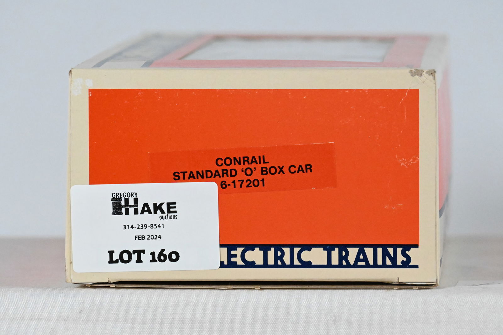 Lionel LTI 6-17201 Conrail Standard "O" Boxcar w/ OB: Lionel LTI 6-17201 Conrail Standard "O" Boxcar w/ OB, C10