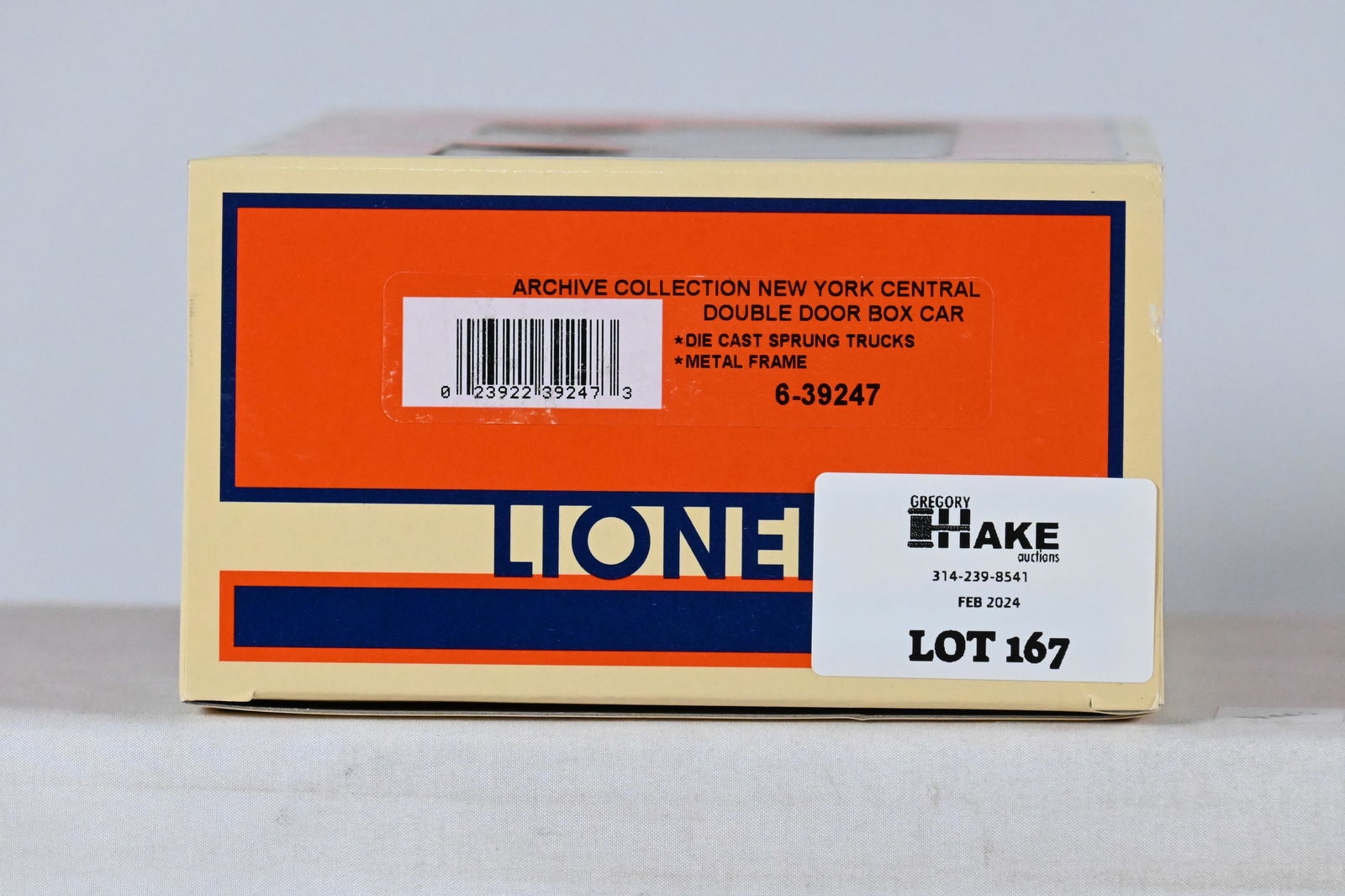 Lionel LTI 6-39247 Archive Collection New York Central Double Door Boxcar w/ OB (1 of 2)