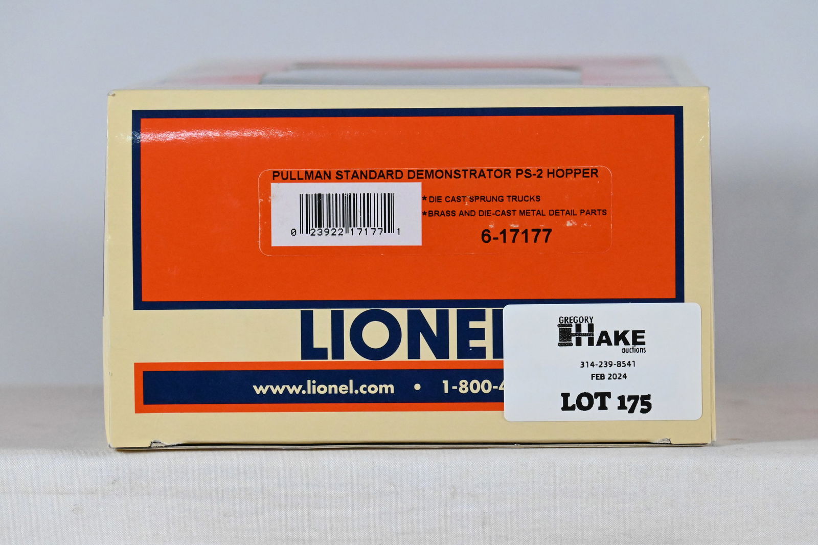 Lionel LTI 6-17177 Pullman Standard Demonstrator PS-2 Hopper w/ OB (1 of 2)