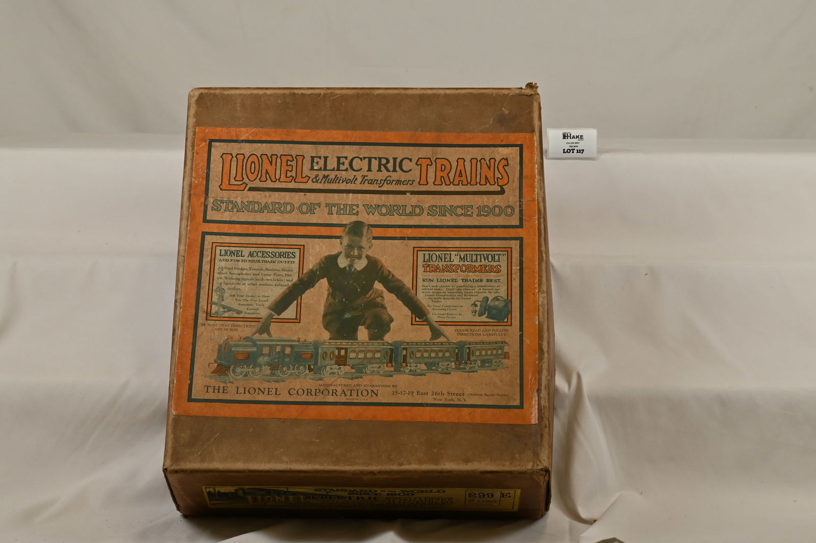 Lionel Prewar 299E Empty Set Box (1 of 2)
