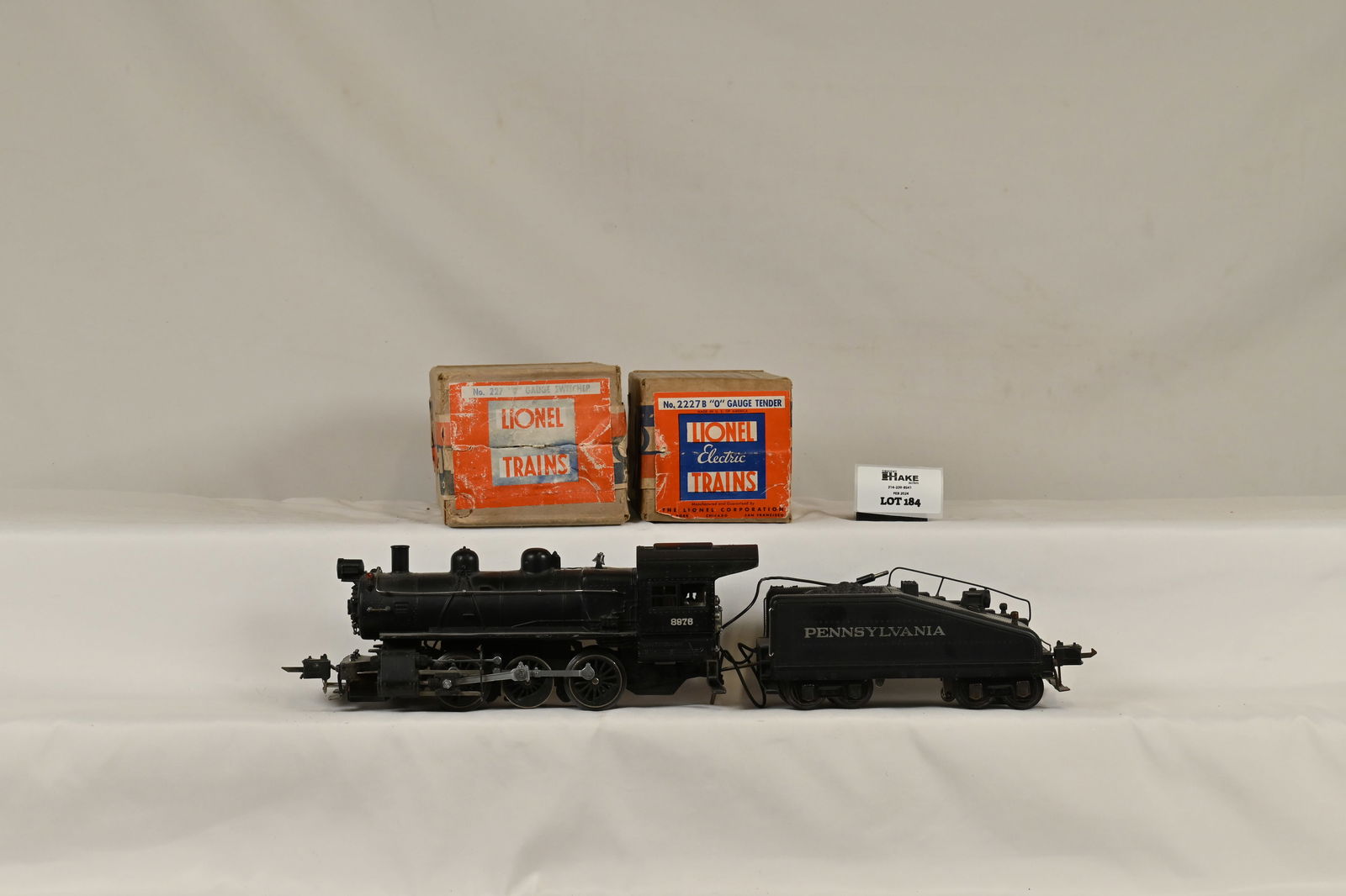 Beautiful High Grade Lionel Prewar 227 & 2227B Semi-Scale Switcher Locomotive and Bell Ringing (1 of 6)