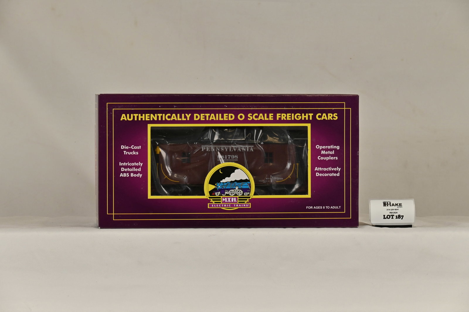 MTH 20-91123 Pennsylvania N-6b Caboose w/ OB: MTH 20-91123 Pennsylvania N-6b Caboose w/ OB, C10